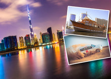 Desert Safari, City Tour, Dhow Cruise Dinner